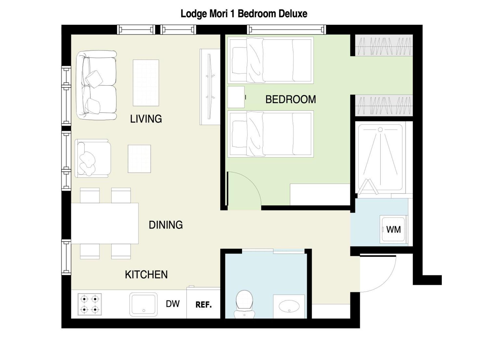 Lodge Mori Apartments Ōmagari Dış mekan fotoğraf